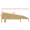 11'x20' Portable Carport REPLACEMENT TOP ONLY - TAN without Leg Skirts