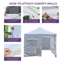 10x10 Market Canopy Fabric Kit