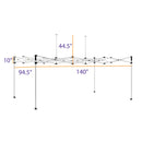 Custom 8x12 Canopy