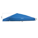 Quest Canopy Slant Leg Replacement Top - Fits 10x10 Slant Leg Frame
