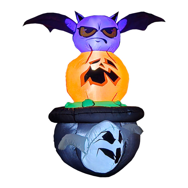 Halloween Inflatable - BAT KING'S CAULDRON