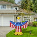 4th of July Airblown Inflatable Yard Decoration American Eagle - 6ft