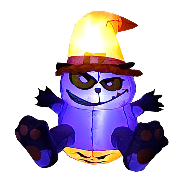 Halloween Inflatable - JACK O'LANTERN CAT