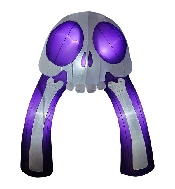 Halloween Inflatable - SKULL & BONES ARCH