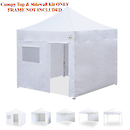 10x10 Market Canopy Fabric Kit