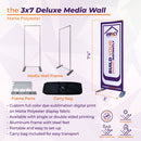 Custom Printed Deluxe Media Wall Sign