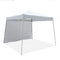 10'x10' Pop Up Canopy Outdoor Slant Leg Tent Folding Gazebo w/ Sun Wall - Impact Canopies USA