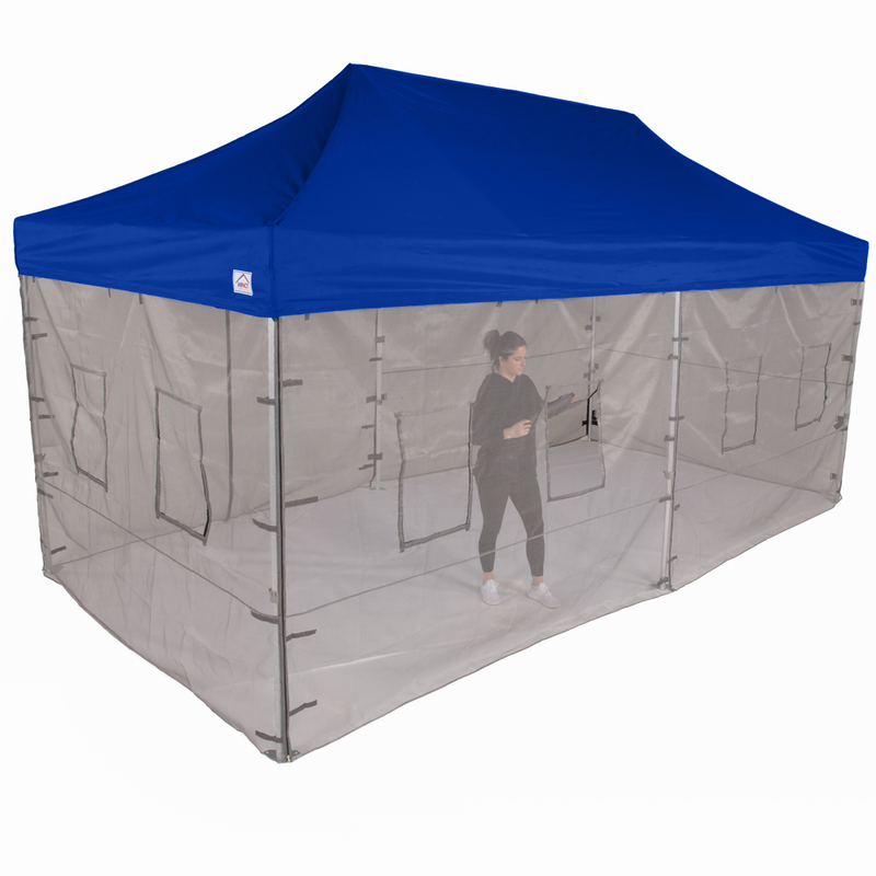 10x20 Aluminum Food Service Vendor Canopy with Roller Bag