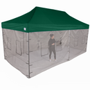 10x20 Aluminum Food Service Vendor Canopy with Roller Bag