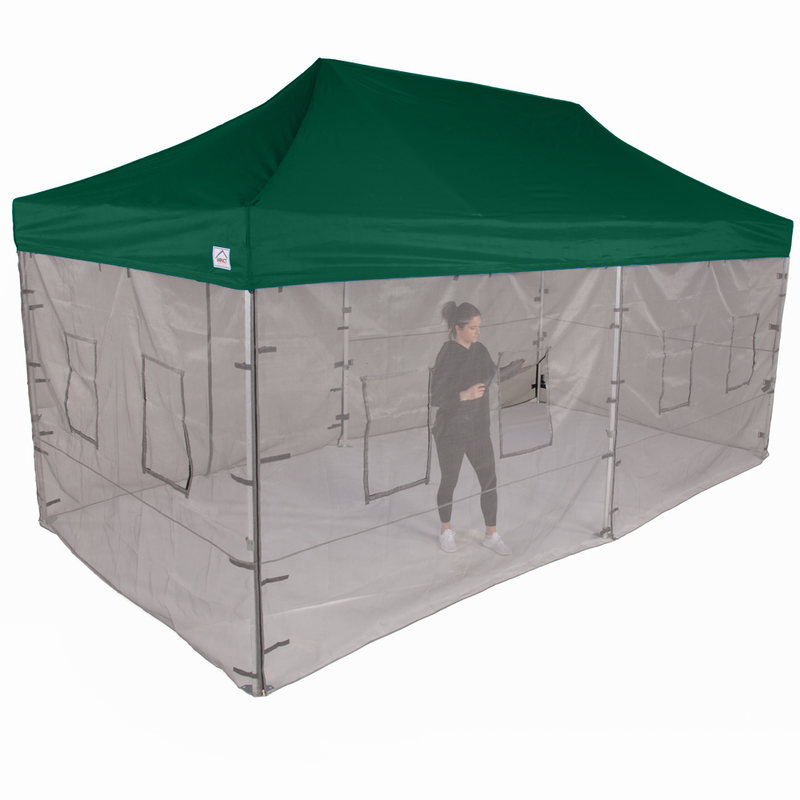 10x20 Aluminum Food Service Vendor Canopy with Roller Bag