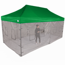10x20 Aluminum Food Service Vendor Canopy with Roller Bag