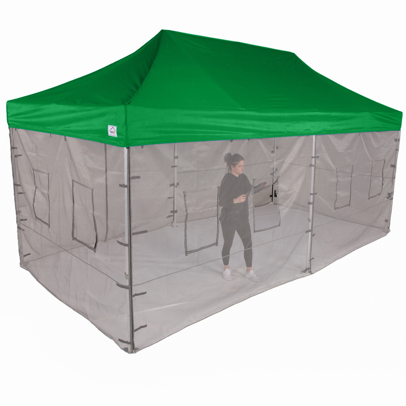10x20 Aluminum Food Service Vendor Canopy with Roller Bag