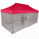 10x20 Aluminum Food Service Vendor Canopy with Roller Bag