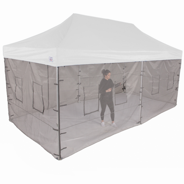 10x20 Aluminum Food Service Vendor Canopy with Roller Bag