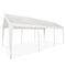 11'x20' Portable Carport REPLACEMENT TOP ONLY - WHITE with Leg Skirts