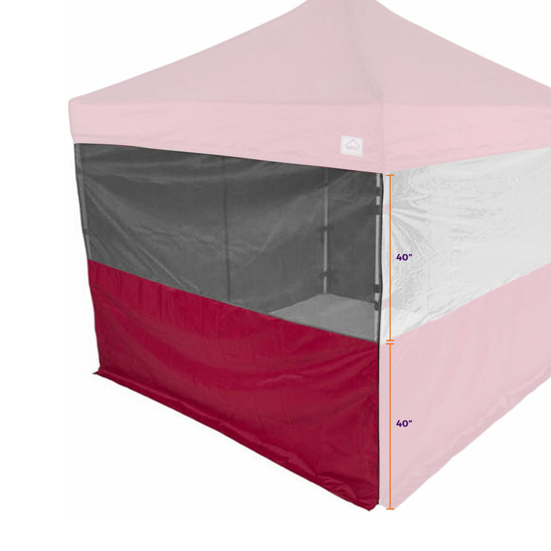 10' Sidewall Half Polyester / Half Mesh