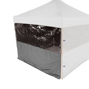 15' Sidewall Half Polyester / Half Clear Protection Shield