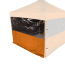 15' Sidewall Half Polyester / Half Clear Protection Shield
