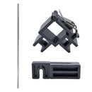 CL 10' Rail Skirt Half Wall Hardware Bar Assembly