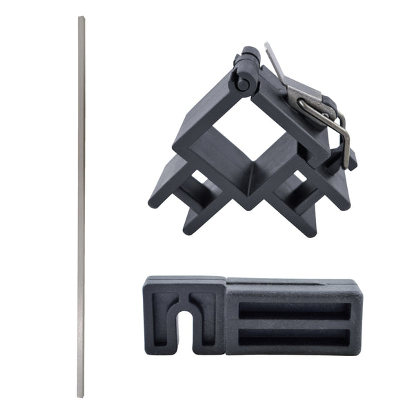 CL 10' Rail Skirt Half Wall Hardware Bar Assembly