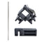 CL 10' Rail Skirt Half Wall Hardware Bar Assembly