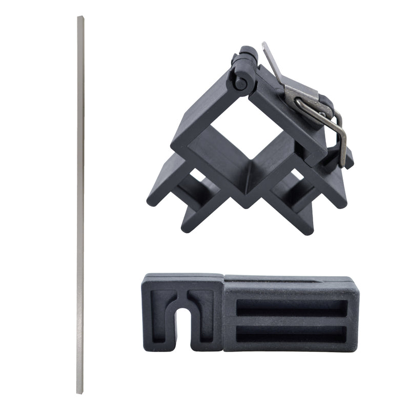 DS 10' Rail Skirt Half Wall Hardware Bar Assembly