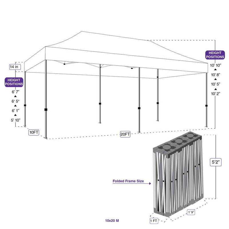 Custom 10x20 Canopy