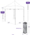 Custom 5x5 Canopy