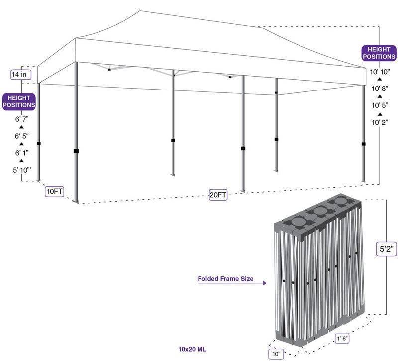 Custom 10x20 Canopy