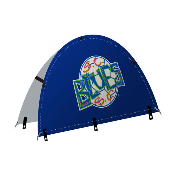 SC BLUES Branded Luna Pop-Up Sign