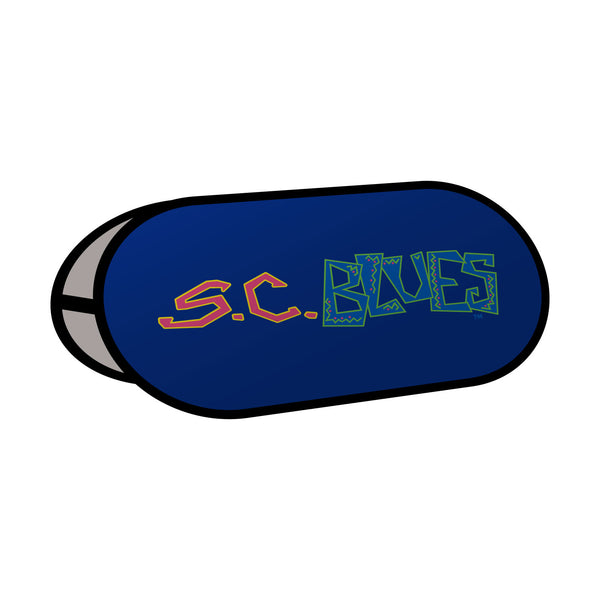 SC BLUES Branded 6' Field Spring Sign Pop-Up Banner