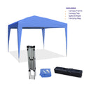 Lightweight 10'x10' Pop Up Canopy with leg skirts