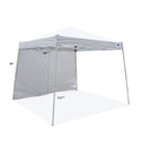 10'x10' Pop Up Canopy Outdoor Slant Leg Tent Folding Gazebo w/ Sun Wall - Impact Canopies USA