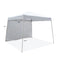 10'x10' Pop Up Canopy Outdoor Slant Leg Tent Folding Gazebo w/ Sun Wall - Impact Canopies USA