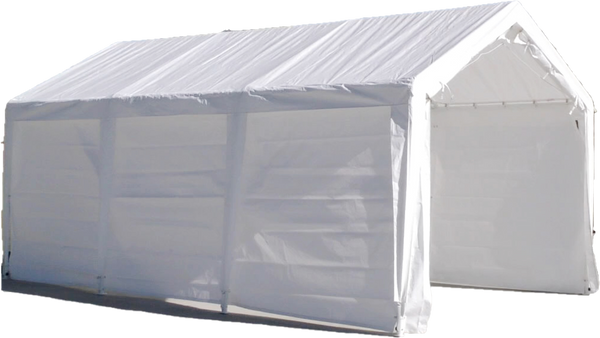 11'x20'x9'9" Portable Garage Fully Enclosed All Season Carport Canopy