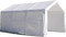 11'x20'x9'9" Portable Garage Fully Enclosed All Season Carport Canopy